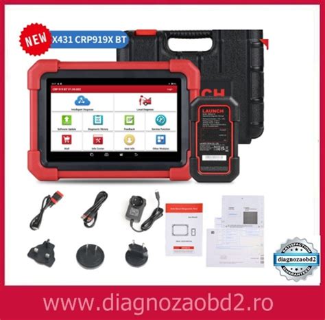 Tester Diagnoza Auto Launch Crp X Bt Dbscar Vii Obfcm Canfd Doip