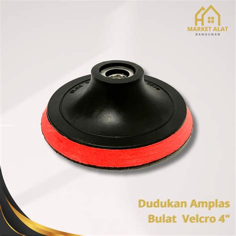 Jual Dudukan Amplas Bulat Tatakan Tempat Hamplas Bulat Velcro