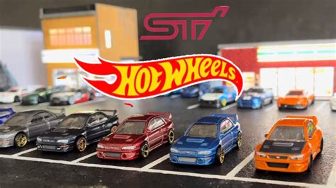 Hot Wheels Subaru WRX STi Collection Unboxing Premium B YouTube