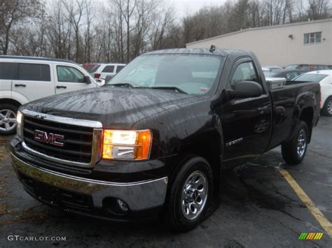 2007 Onyx Black Gmc Sierra 1500 Regular Cab 57540167