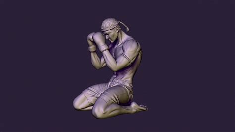 Muay Thai Fighter 3d Model 3d Printable Cgtrader