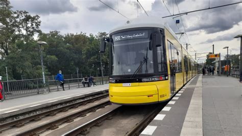 Stra Enbahn Berlin Mitfahrt Von Ahrensfelde Stadtgrenze Bis S