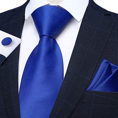 Royal Blue Necktie Set Dbg1326 Toramon Necktie Company Mens