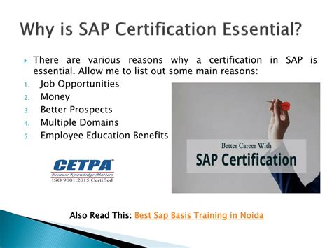 Ppt What Is Sap And Why Is Sap Certification Necessary Powerpoint Presentation Id 9864183