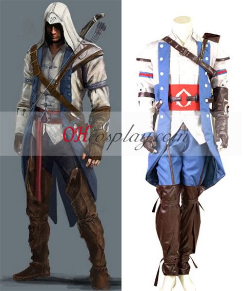 Assassins Creed Iii Connor Render Cosplay Costume