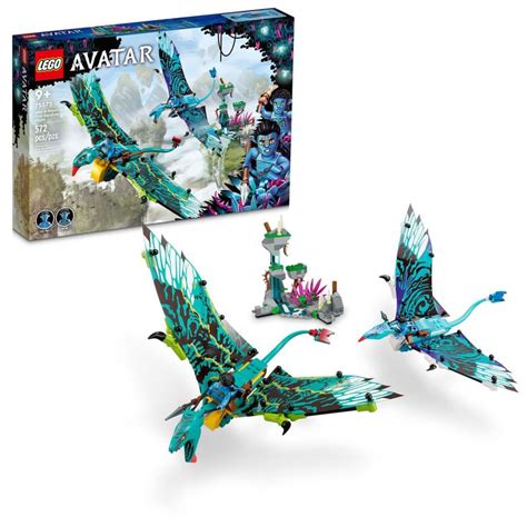 Lego Avatar Jake Neytiri First Banshee Flight Building Toys