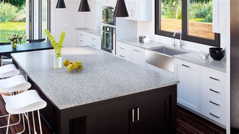 Sample Madison Grey Granite 3 Cm Custom Countertop Floor And Decor