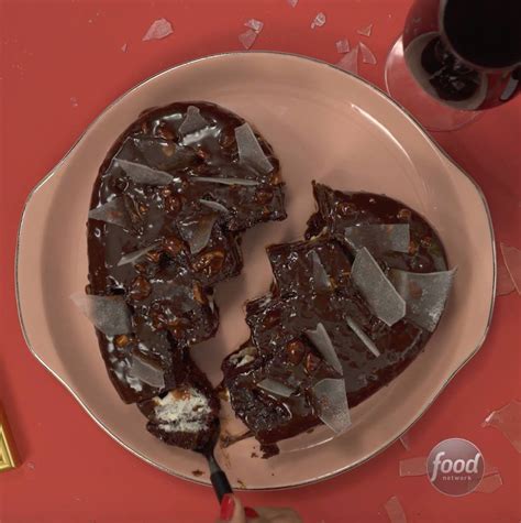 Food Network How To Make Broken Heart Chocolate Cake