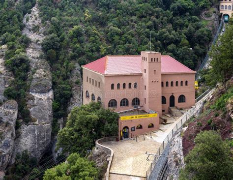 Aeri De Montserrat at the Benedictine Abbey, Santa Maria De Montserrat ...