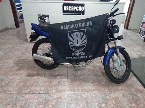 NOVA ANDRADINA Polícia Militar prende dois jovens motocicleta