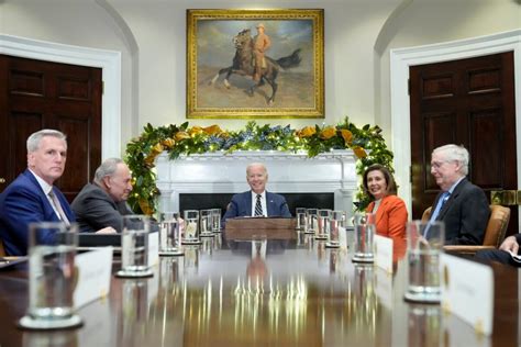 Biden Hosts Congressional Leaders To Discuss His Agenda Amnewyork