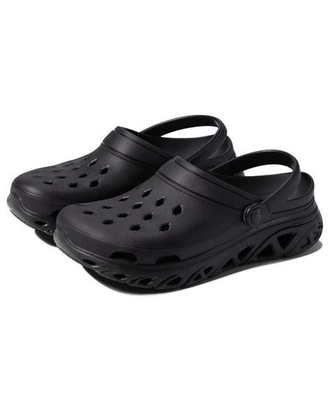 Skechers Synthetic Foamies Glide Step Perfd Clog In Black Lyst