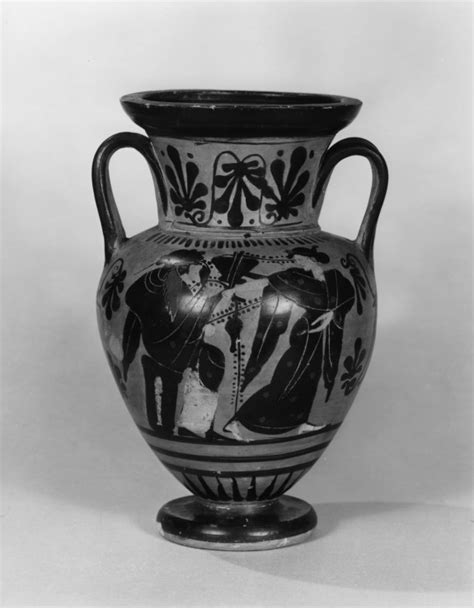 Amphora With Dionysus And Herakles 4825 The Walters Art Museum