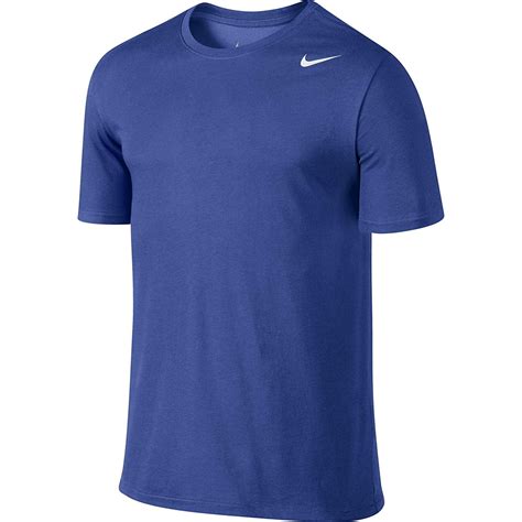 Nike Mens Dri Fit Cotton Crew Neck T Shirt Pastel Blue Xl