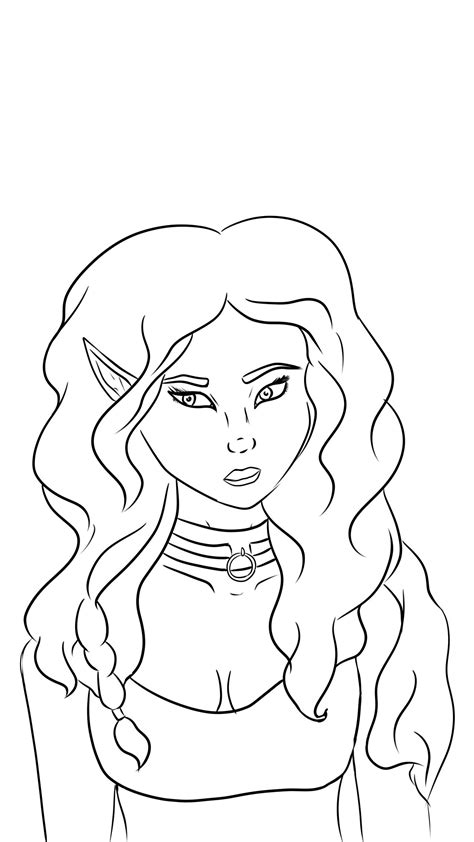 Succubus Line Art By Soupelf On Deviantart