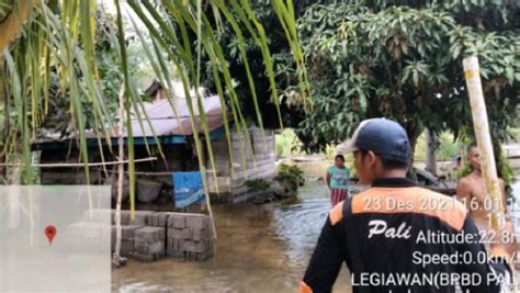 Bencana Banjir Rendam Puluhan Rumah Warga Di Pali Sumsel Jiwa