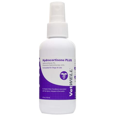 Buy Vetwell Hydrocortisone Spray For Dogs And Cats Itchy Skin From Hot