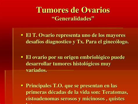 Ppt Tumores De Ovario Powerpoint Presentation Free Download Id 1277328