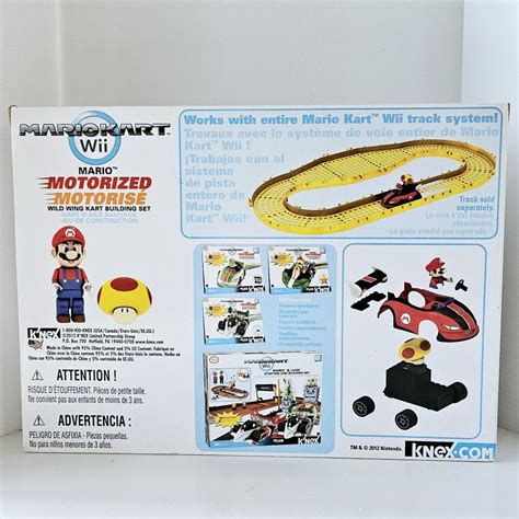 K Nex Mario Kart Wii Wild Wing Motorized Building Set New W Mushroom