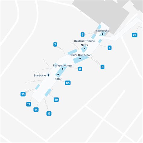 Oakland Airport Map: Guide to OAK's Terminals