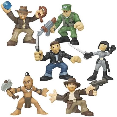 Indiana Jones Adventure Heroes Wave 3 Revision 1 Set - Hasbro - Indiana ...