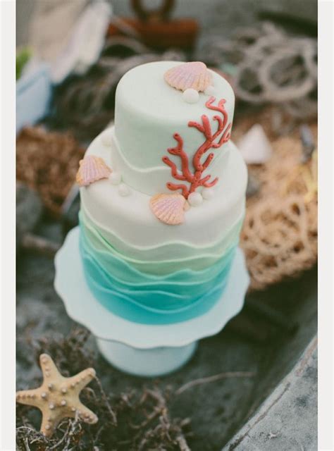 50 Beach Wedding Cakes For Your Vows By The Sea Beach Wedding Cake