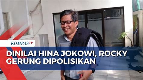 Rocky Gerung Dilaporkan Ke Polisi Karena Dianggap Hina Presiden Jokowi