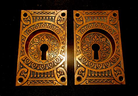 Bronze Pocket Door Pulls PDH-552a - Classic Home Hardware