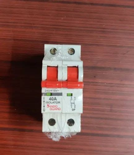 A Double Pole Mcb Isolator At Rs Piece