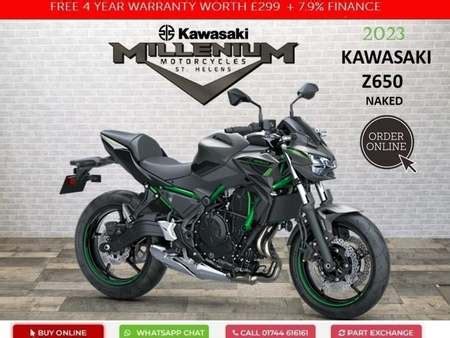 KAWASAKI 2023 Kawasaki Z650 A2 Compliant Naked Bike From Northwest