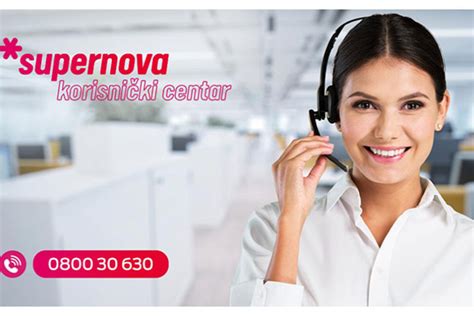 Супернова Кориснички центар - уведен нови бесплатни број 0800 30 630 ...