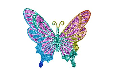 Glitter Butterfly Clipart PNG, Butterfly PNG 15675230 PNG