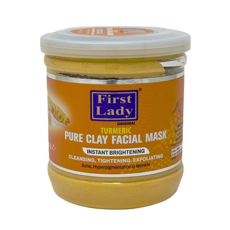 Turmeric Pure Clay Face Mask First Lady London