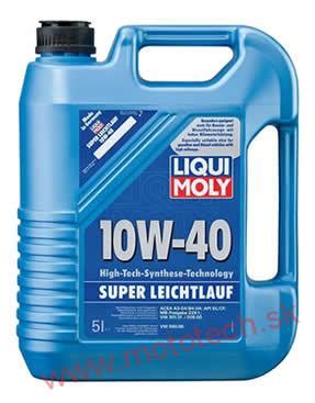 Motorov Olej Liqui Moly Super Leichtlauf W Litrov