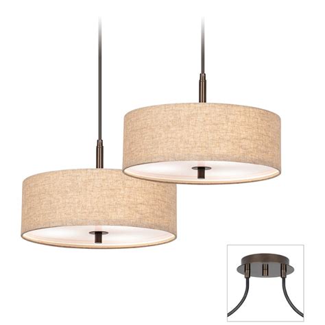 Drum Pendant Lights Drum Shade Pendant Lighting Lamps Plus