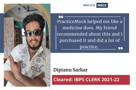 Success Story Of Diptanu Sarkar Cleared IBPS Clerk 2021 22