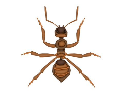 3d Ant On A Transparent Background 29338076 Png