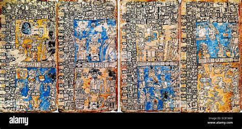 Mayan Codex Hi Res Stock Photography And Images Alamy