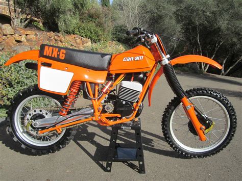 Restored Can Am Mx6 250b 1981 Photographs At Classic Bikes Restored