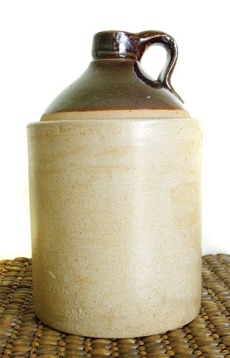 Antique Stoneware Whiskey Or Moonshine Jug