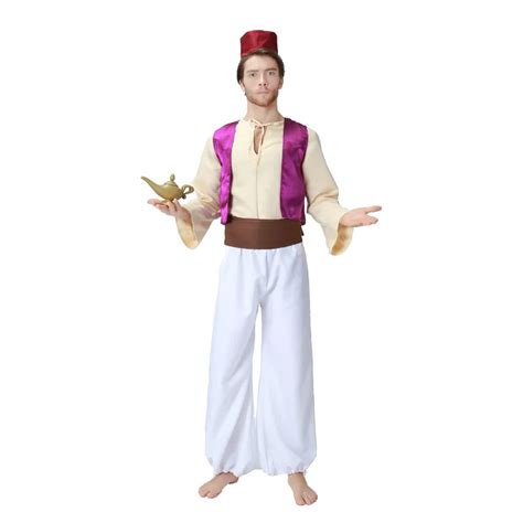 Umorden Carnival Party Halloween Costume Aladdin Lamp Aladdin Costumes