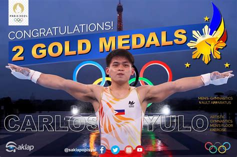 Carlos Yulo Wins Another Gold Medal In Paris