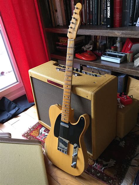 Photo Fender Custom Shop 52 Heavy Relic Telecaster Fender Custom Shop 52 Telecaster