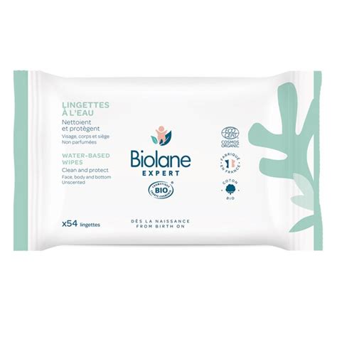 Biolane Expert Lingettes L Eau Toilette De B B Visage Corps Et