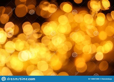 Gold Glitter With Bokeh Effect Stock Photo Image Of Dust Circle