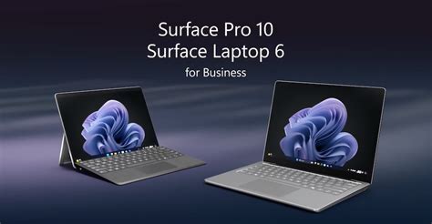 Microsoft Surface Pro 10 และ Surface Laptop 6 มาพร้อม NPU AI Boost วาง ...