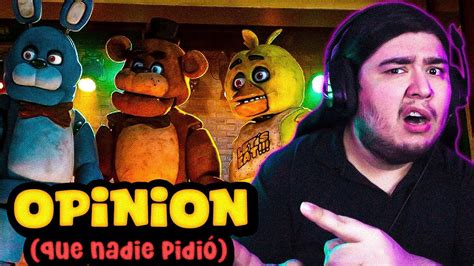 Five Nights At Freddys Es La Mejor Pelicula De Fnaf Mi OpiniÓn De La