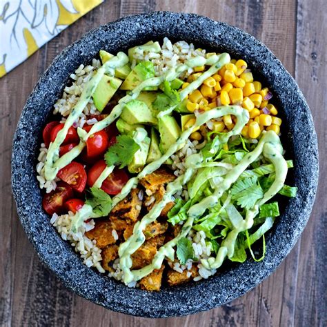 Protein Packed Vegetarian Burrito Bowls Recipe Vegetarian Burrito