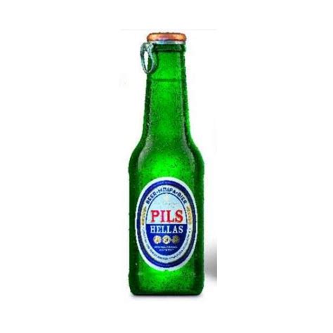 Μπύρα PILS Hellas φιάλη 200ml