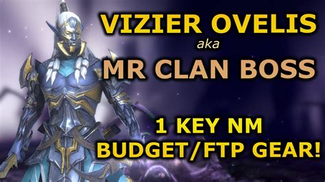 Vizier Ovelis Best Clan Boss Debuff Extender One Key Nightmare